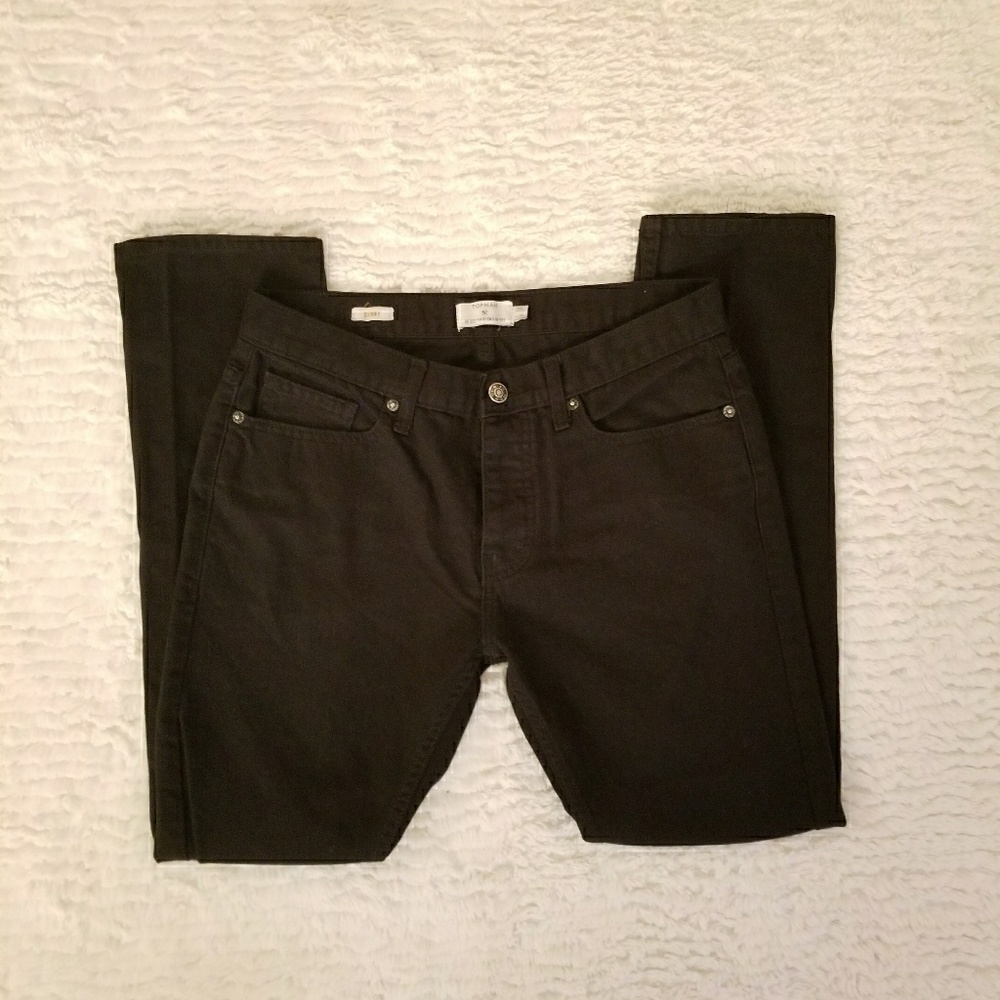 Topman Women's Ripped Knees Skinny Jeans